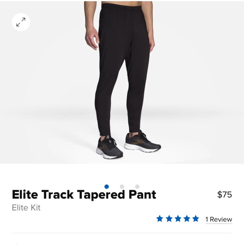 Brooks Running Elite Track Tapered Pants